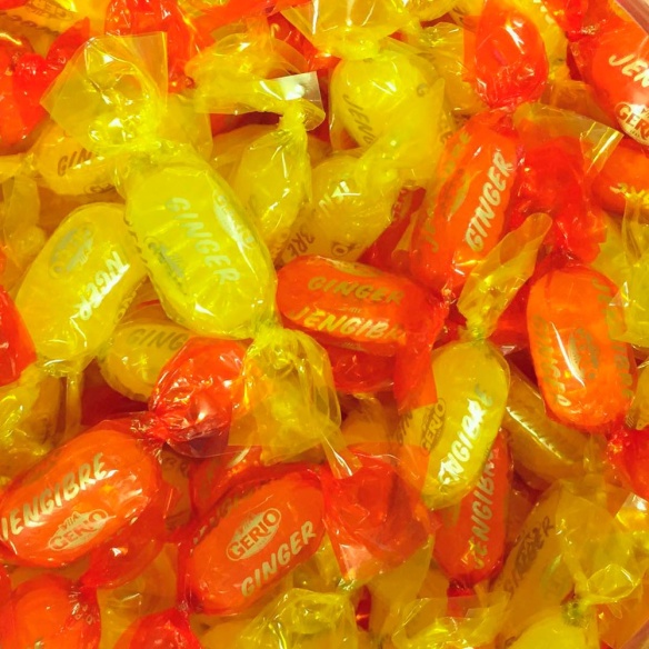 LEMON AND ORANGE GINGER CANDIES