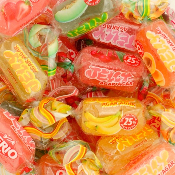 JELLIES AGAR ASSORTIT DE FRUITES