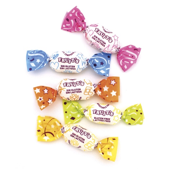 ASSORTIT FRUIT'S PAPER COMPOSTABLE